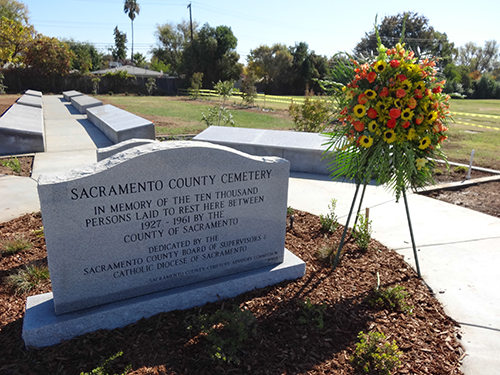 Sacramento County Cemetery headstone image